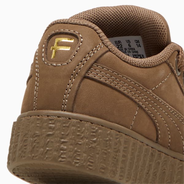 Puma Sabates Rapido III IT Creeper Phatty Earth Tone Toddlers' Sneakers, Totally Taupe-Cheap Urlfreeze Jordan Outlet Gold-Warm White, extralarge